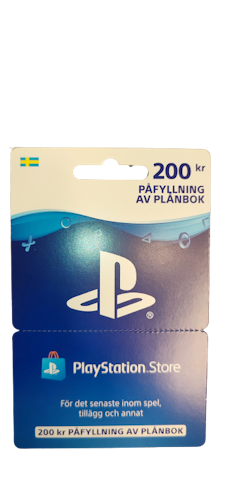 PLAYSTATION STORE PRESENTKORT 200KR