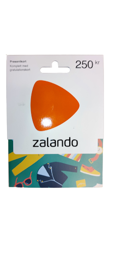 ZALANDO PRESENTKORT 250KR