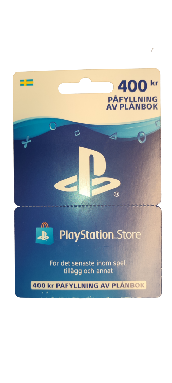 PLAYSTATION STORE PRESENTKORT 400KR