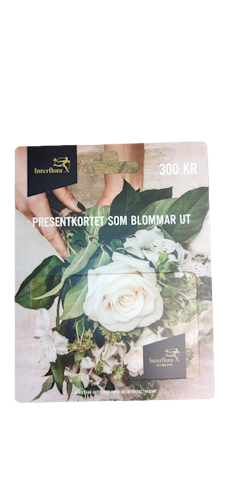 INTERFLORA PRESENTKORT 300K