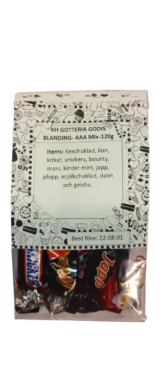 KH Gotteria Godisblandning AAA Mix- 120g