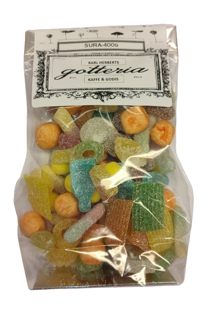 KH Gotteria Godisblandning-Sura- 400g