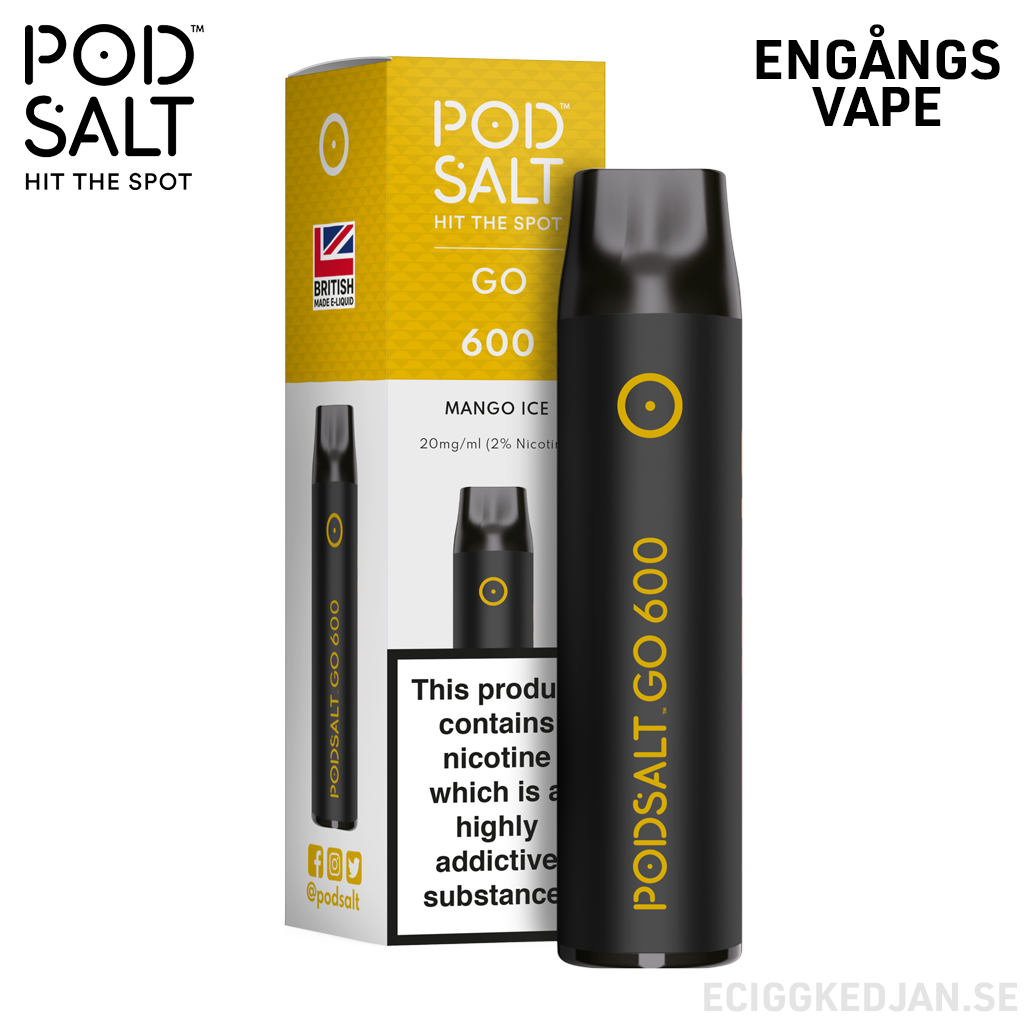 Podsalt mango ice 600bls