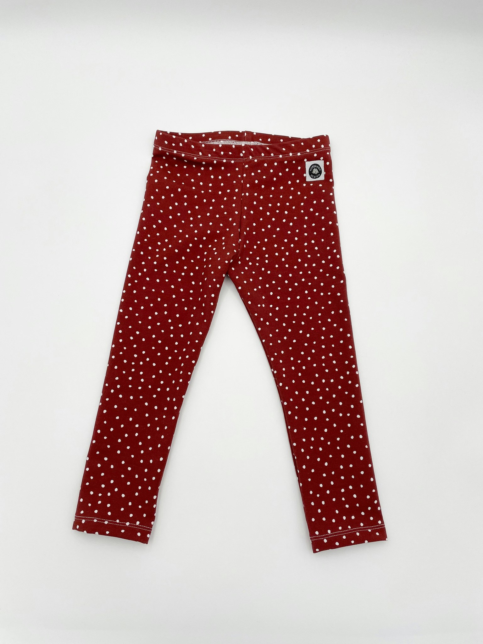 Leggings Barn Spots Rust stl 92