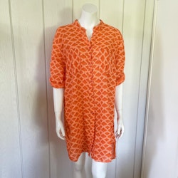 Skjortklänning Orange