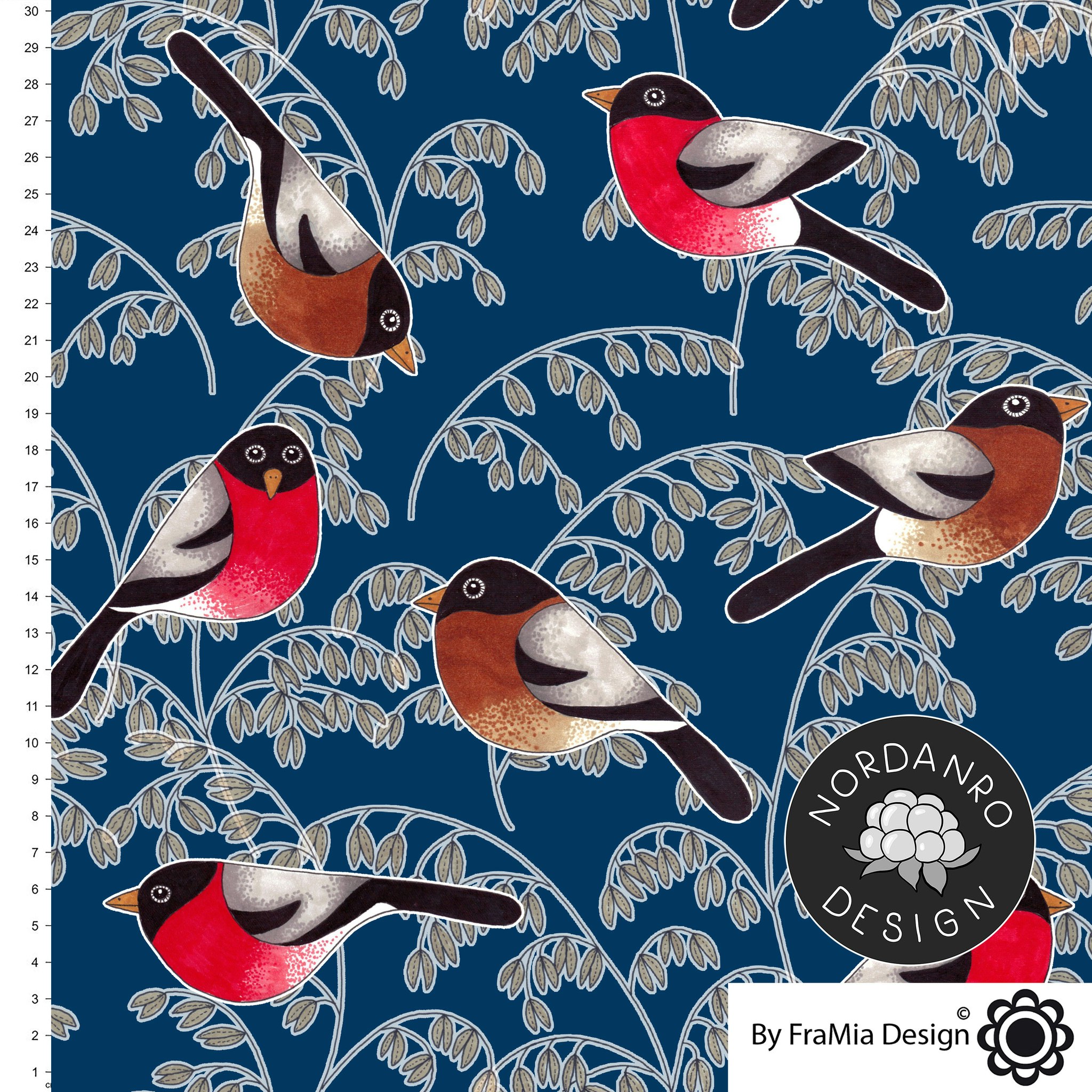 Bullfinch Blue