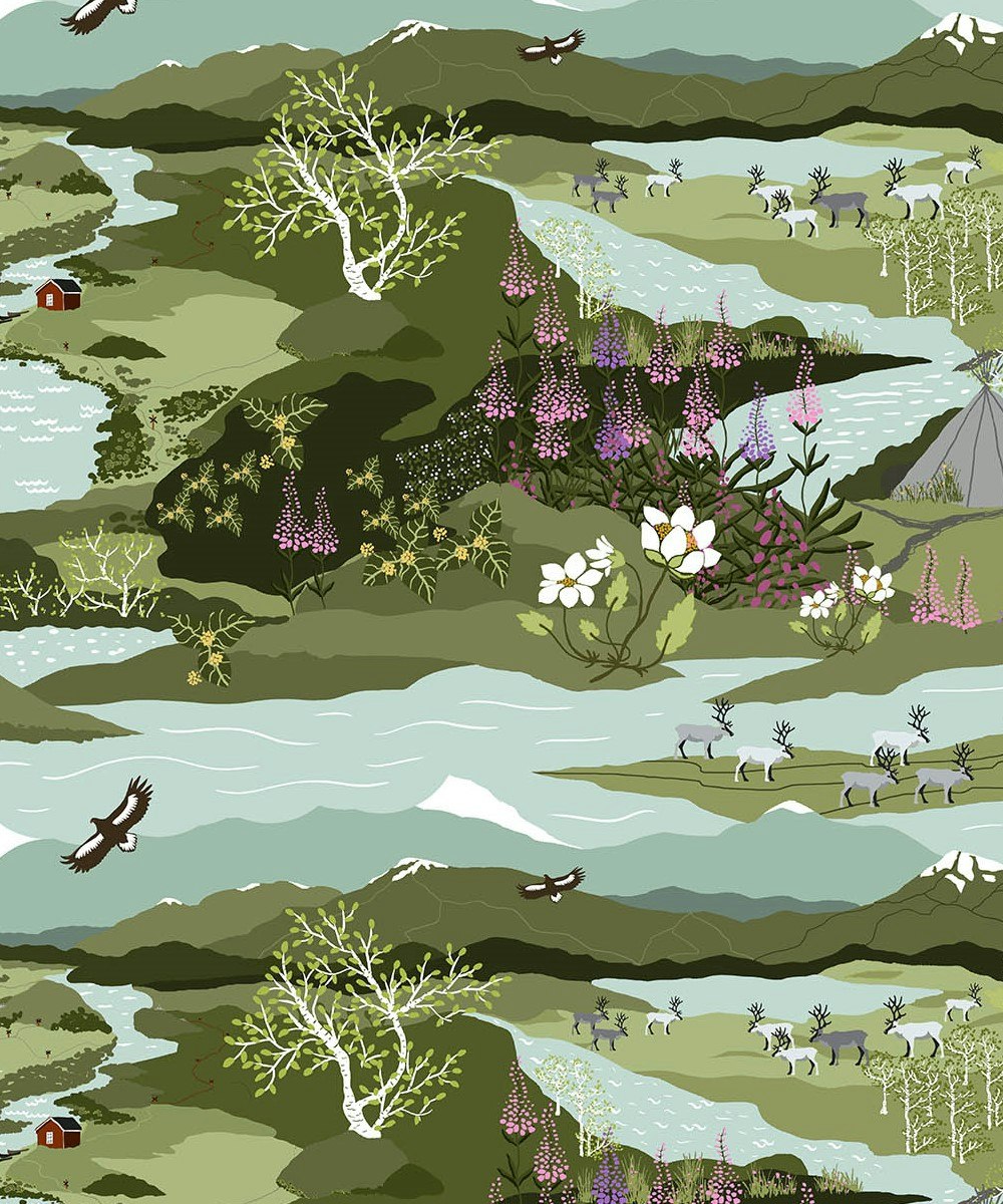 Fjällvandring Grön