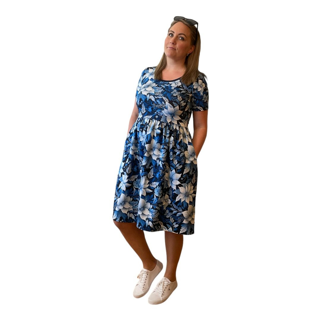 Elin Klänning - Eget Tygval