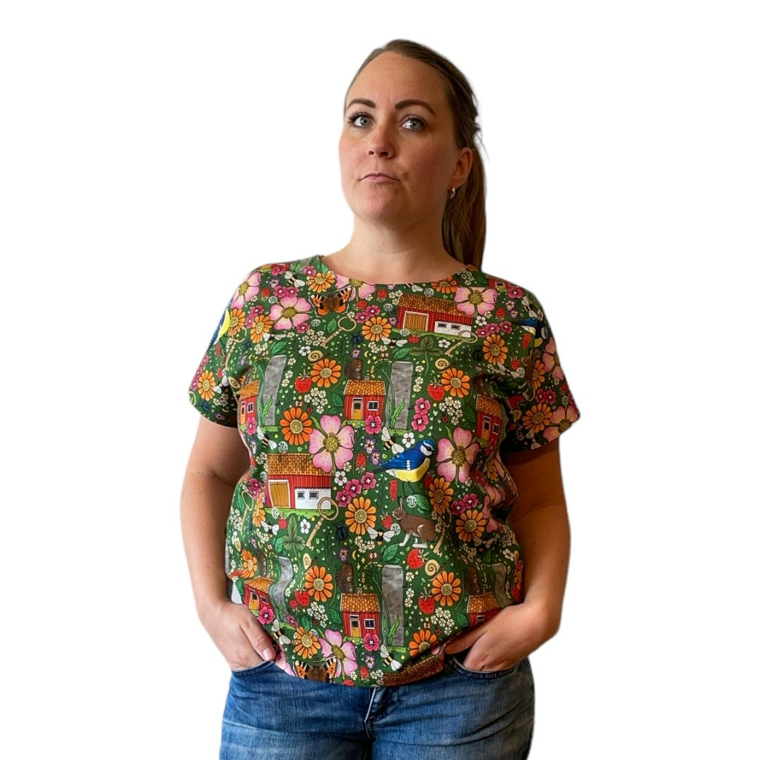 Boxy Tee - Eget Tygval