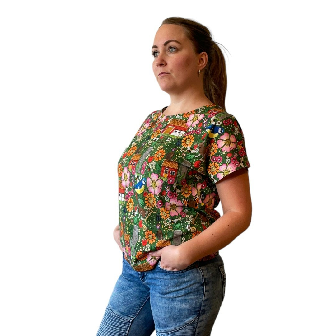 Boxy Tee - Eget Tygval