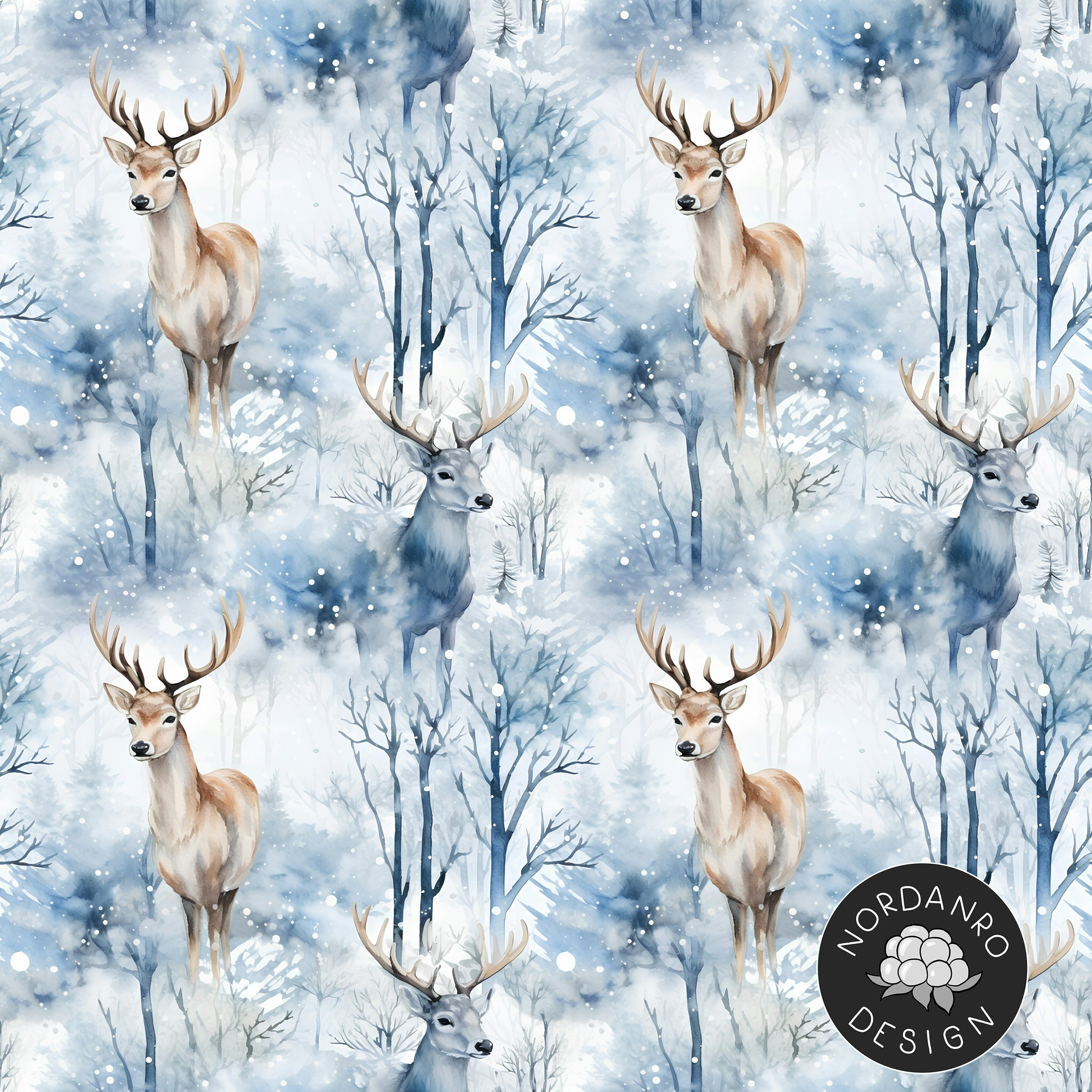 Snow Stag