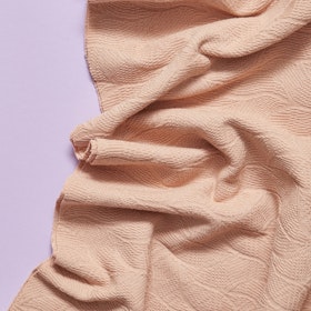 Leaf Jacquard Rose
