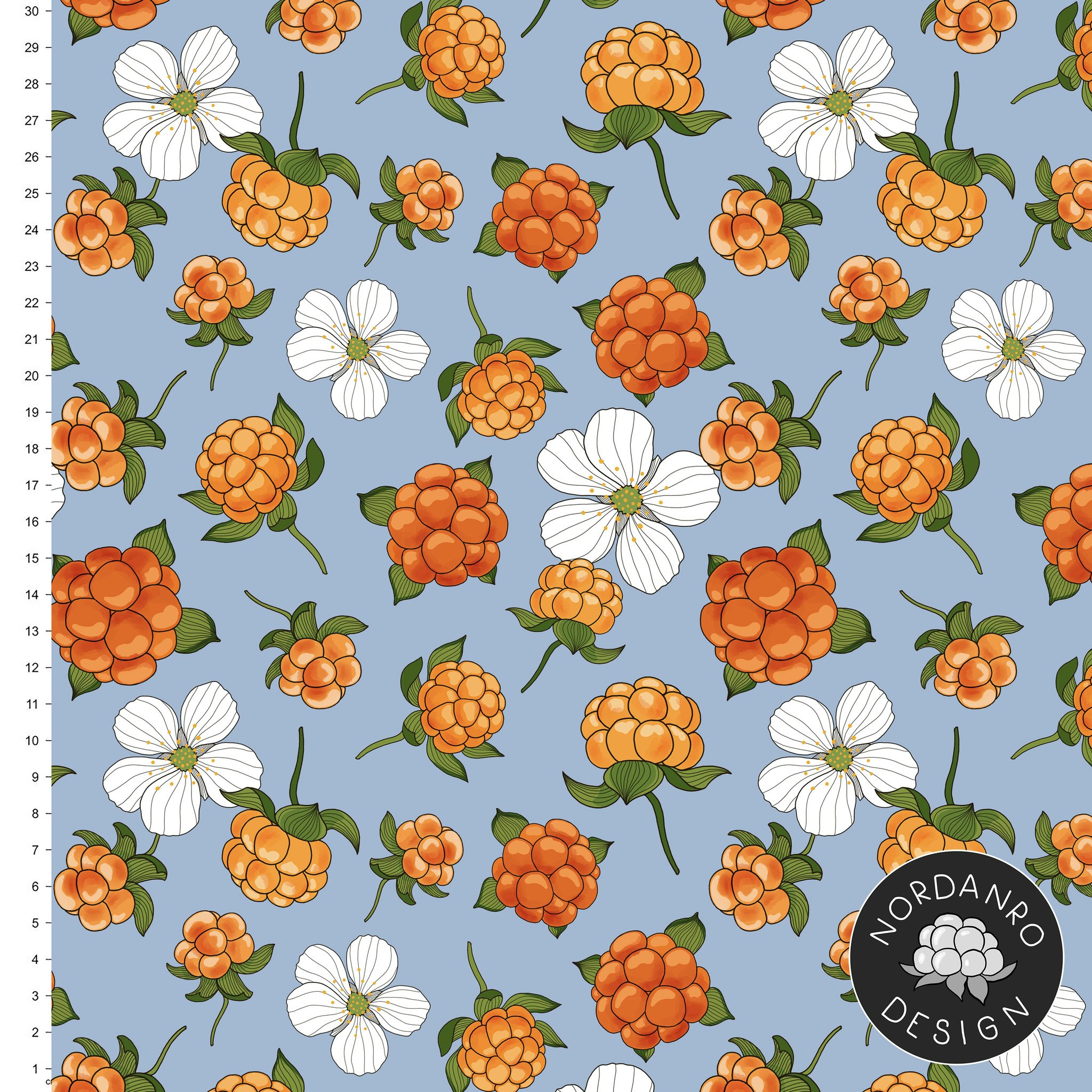 Cloudberry Angel Blue