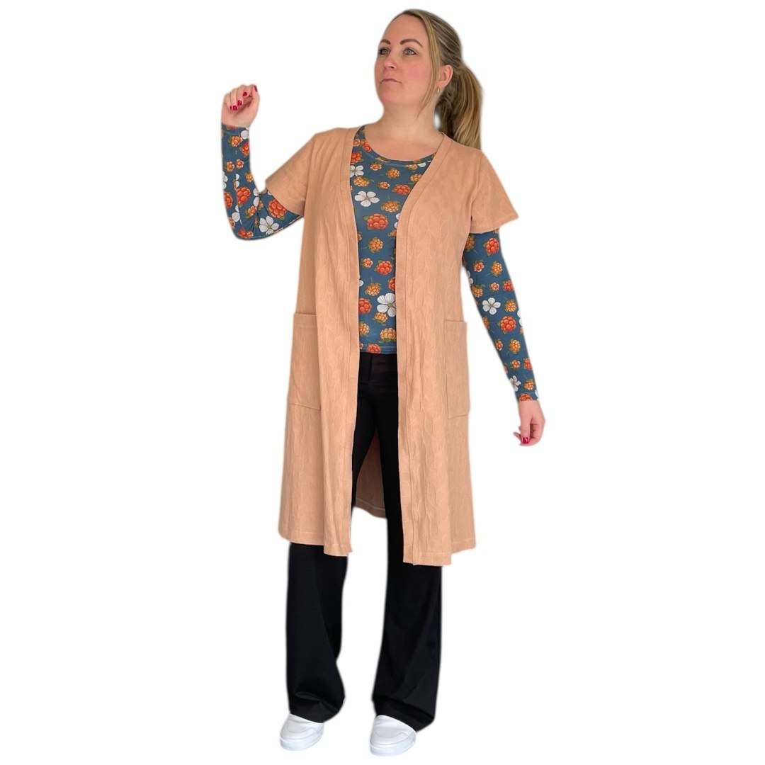 Stina Cardigan - Eget Tygval