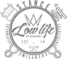 Decal &quot;Low Life Of Sweden&quot; Circle