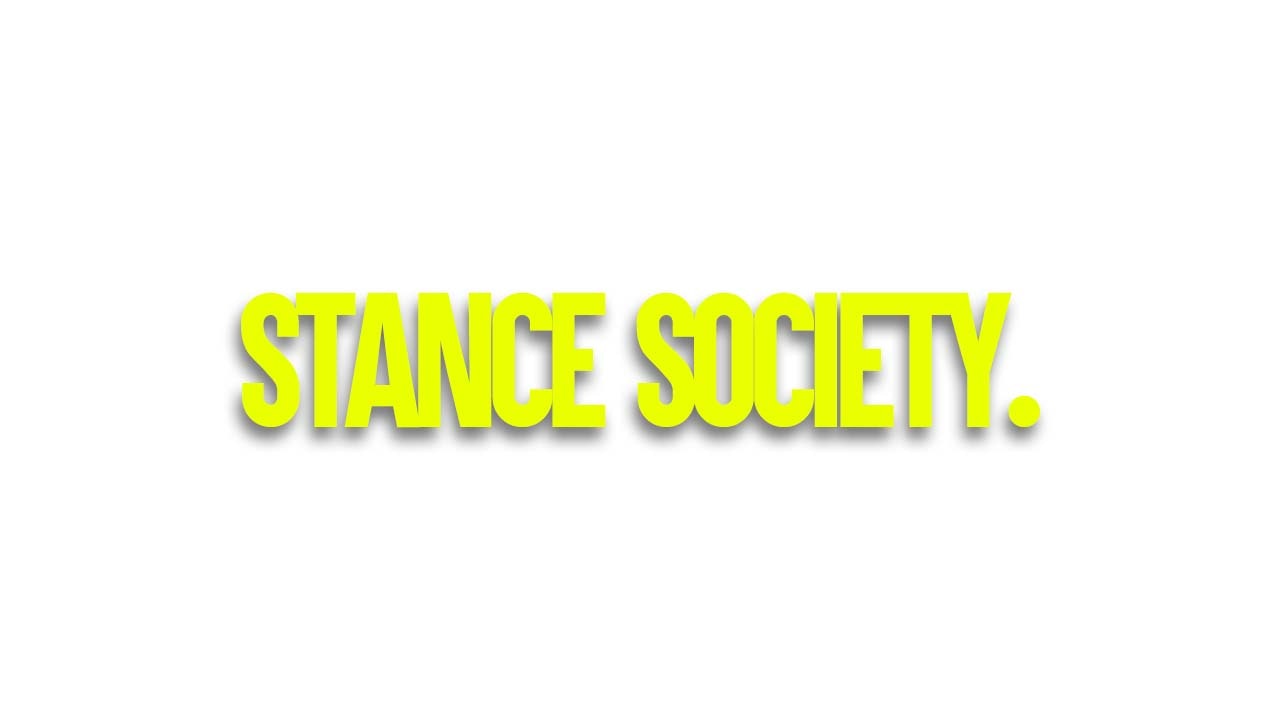 Decal &quot;Stance Society.&quot; 60 cm