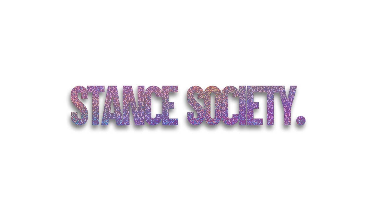 Decal &quot;Stance Society.&quot; 60 cm