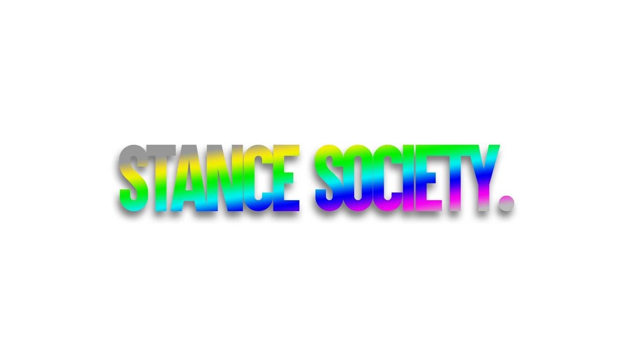 Decal &quot;Stance Society.&quot; 60 cm