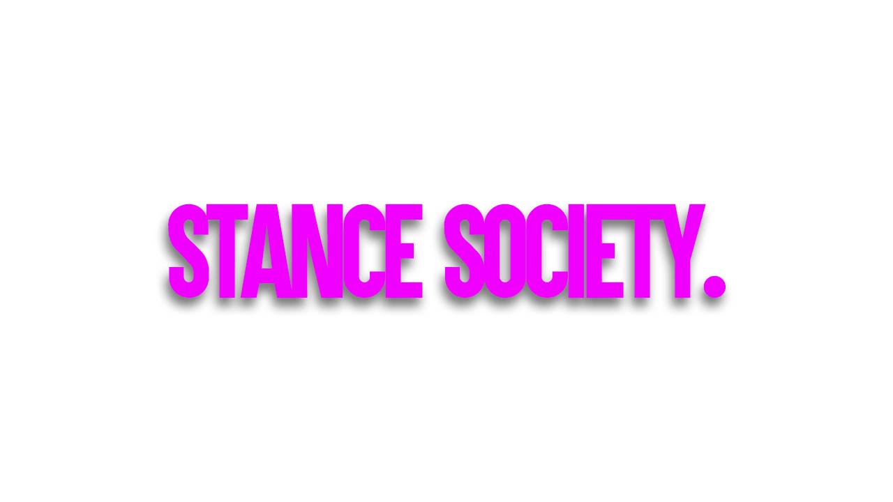 Dekal "Stance Society."  60cm