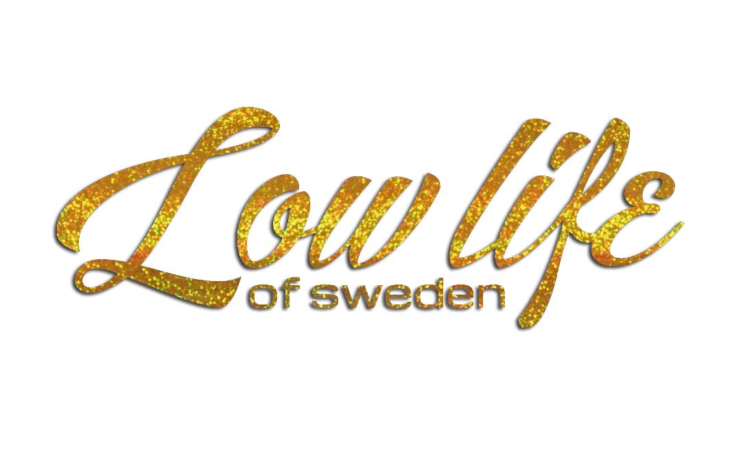 Decal &quot;Low Life Of Sweden&quot; 60cm