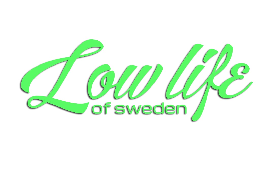 Decal &quot;Low Life Of Sweden&quot; 60cm