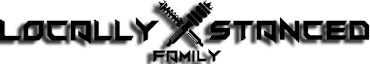 Decal &quot;Locally Stanced Family&quot; 133cm