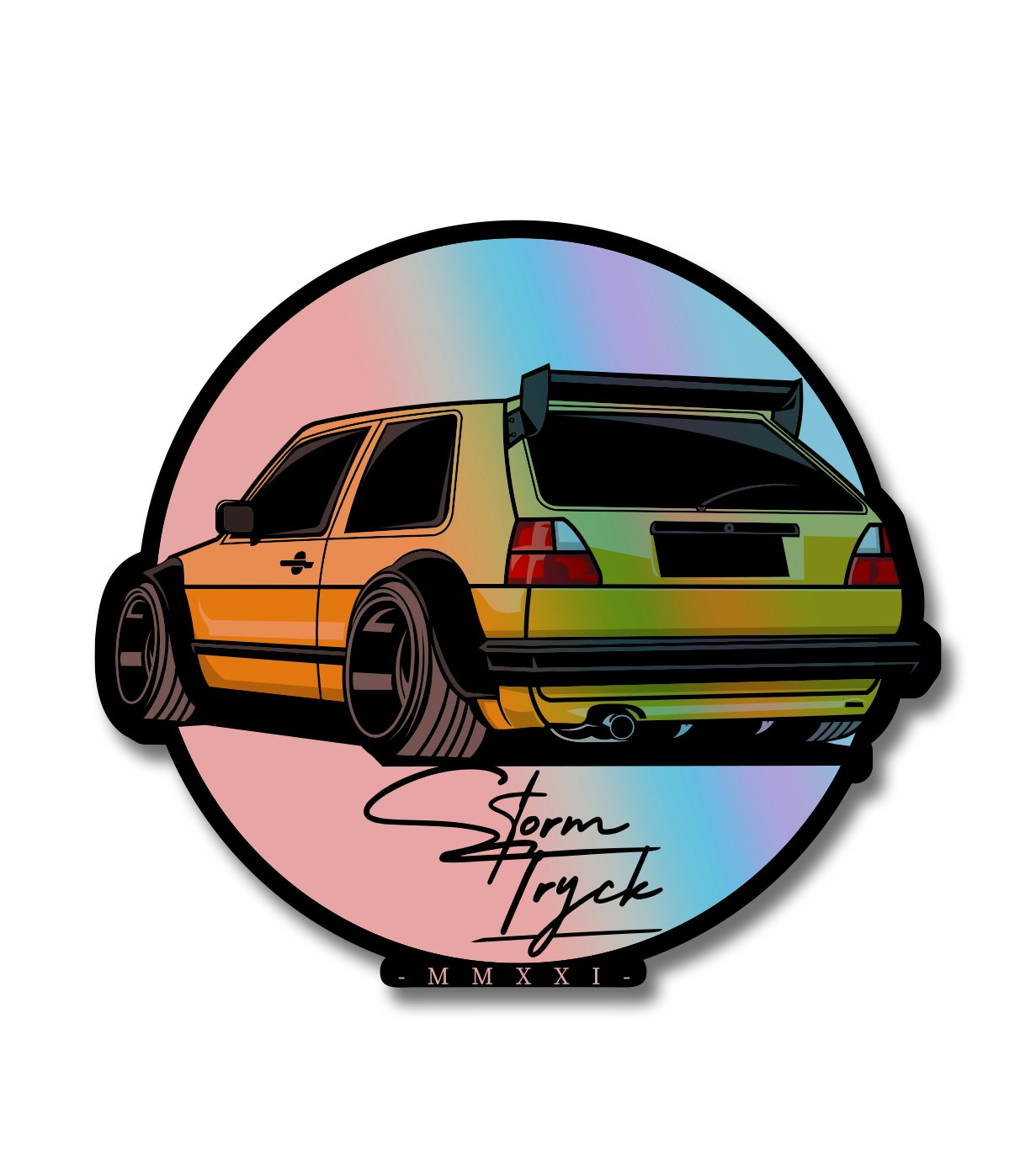 Sticker "Golf"