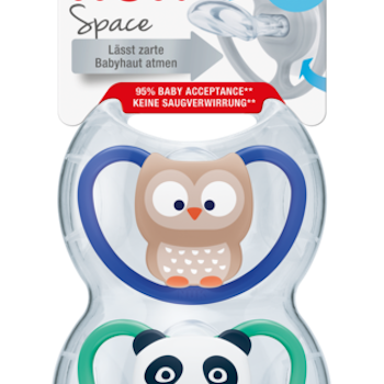 Pacifier Space Silicon Boy 18-36m