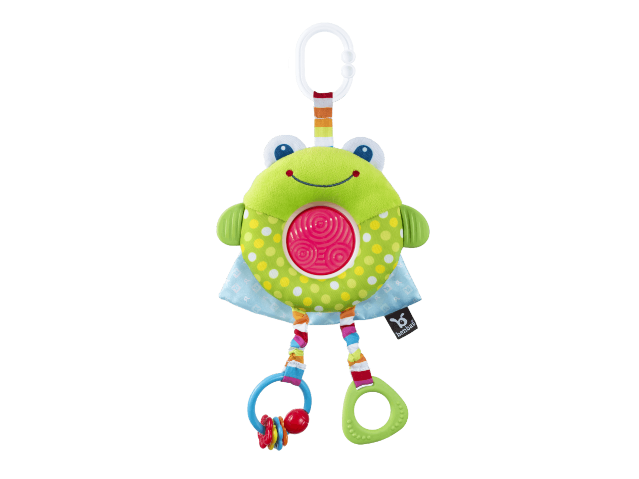 Benbat Multiskils Travel Toy Vognleker Frog