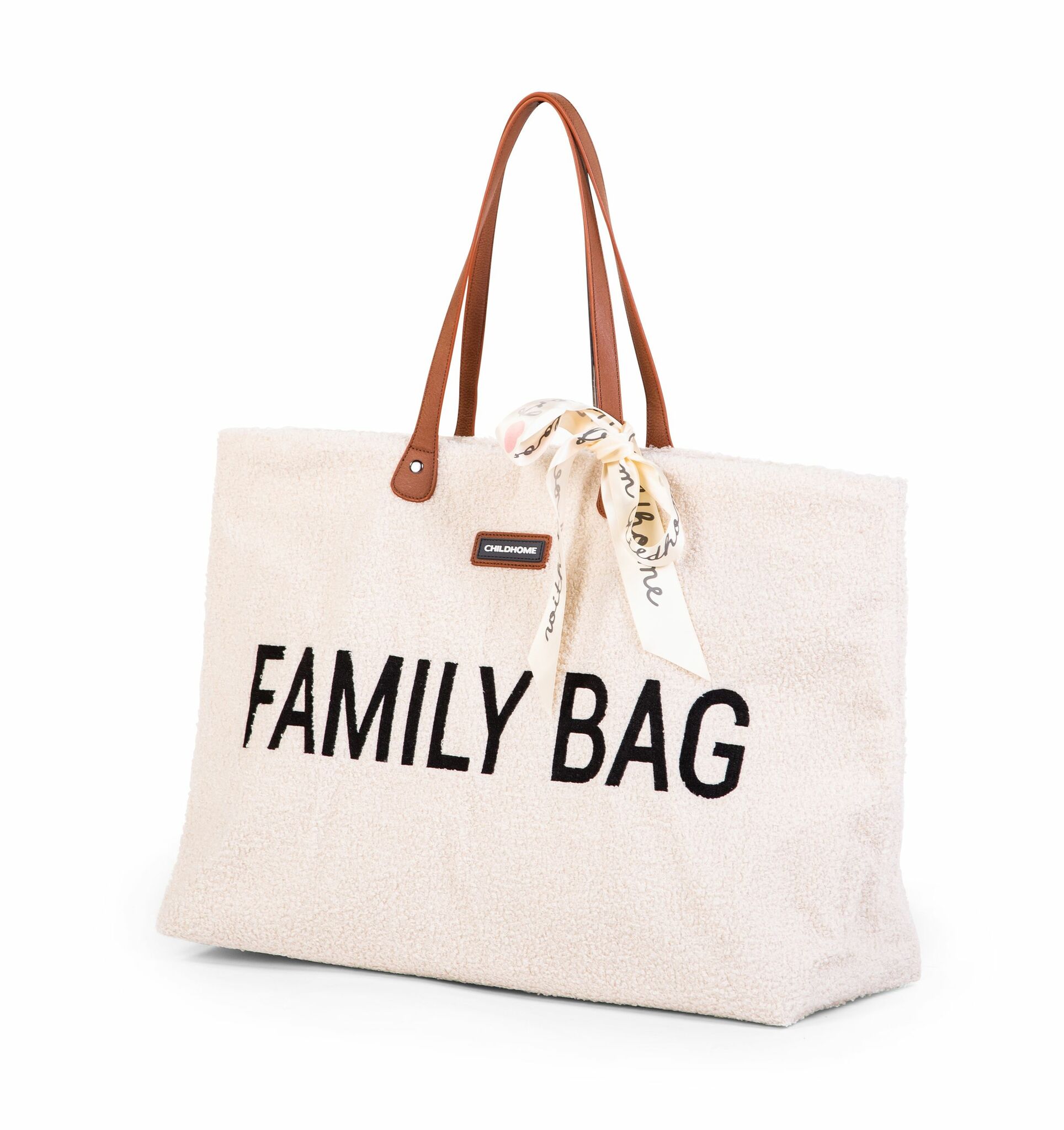 Family Bag Nursery Bag - Teddy Off White