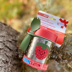 Skiphop Insulated food jar. Jordbær.