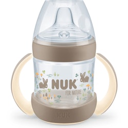 NUK for Nature Learner Bottle Silicon Beige