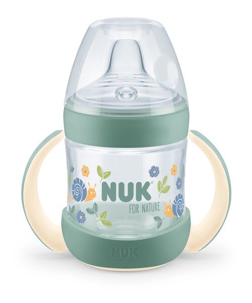 NUK for Nature Learner Bottle Silicon Green