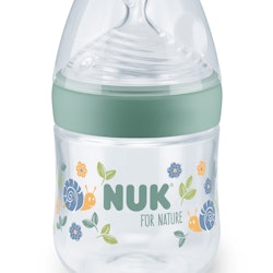 NUK for Nature Temperature Control Bottle Silicon 150ml Green