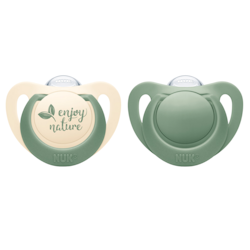 Pacifier NUK for Nature Silicon Green 18-36m