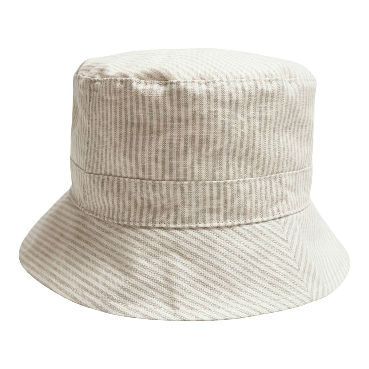 Huttelihut Bucket Hat Striped Camel.