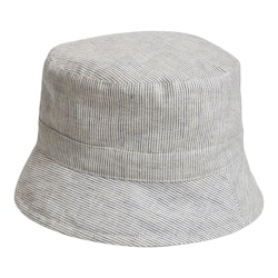 Huttelihut Bucket Hat Striped Navy.