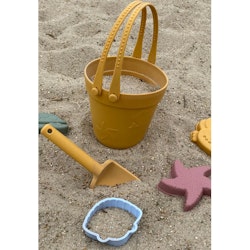 Mikk-Line Beach Bucket Set - Honey Yellow Silicone