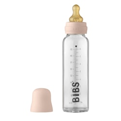 Bibs Baby Glass Bottle Complete Set 225ml - Blush