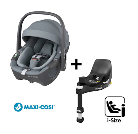 Maxi-Cosi 360 | Pebble + Base | Essential Grey