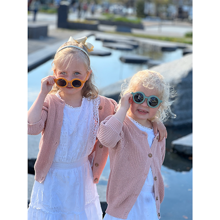 Troller | Suneyes Solbrille til barn i Silikon | 0-4 år | Oransje