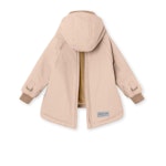 Mini A Ture Baby Wen Fleece Lined Winter Anorak. Rose Dust