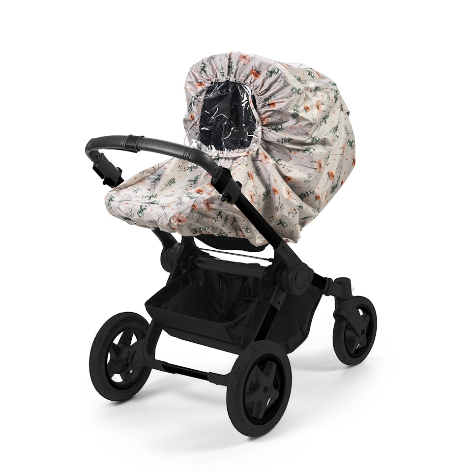 Elodie Stroller Rain Cover - Meadow Blossom