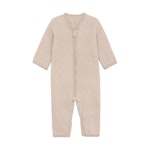 Huttelihut Pram Suit cot. Fleece Almond Peach