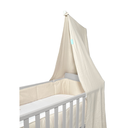 Najell Cot Canopy - Ivory White