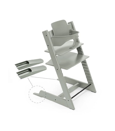 STOKKE tripp trapp bøk Glacier Green + Gratis babyset