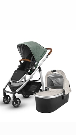 Uppababy CRUZ Komplett Vognpakke Emmett Melange Grønn