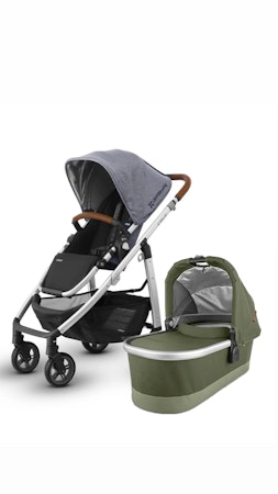 Uppababy CRUZ Komplett Vognpakke Gregory Melange Blå