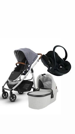 Uppababy CRUZ Komplett Vognpakke + Bilstol