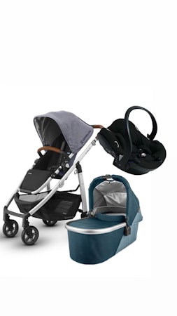 Uppababy CRUZ Komplett Vognpakke + Bilstol